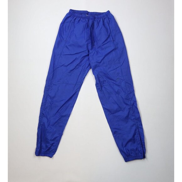 Vtg 90s Nike Mens Large Travis Scott Mini Swoosh Windbreaker Nylon Joggers Pants